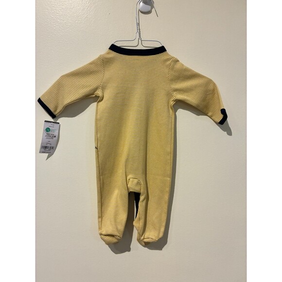NWT Carter's Yellow Goat Sleeper - 3M - Picture 2 of 3
